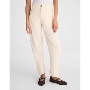 NWT Madewell The Darted Barrel-Leg Utility Pant - Size 24 - MSRP $128